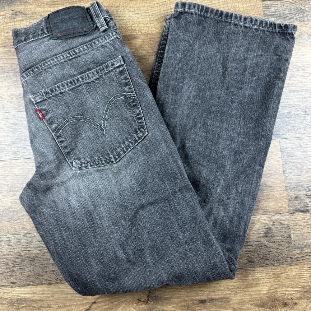 Levi's Men's Bootcut Jeans - Dark Gray